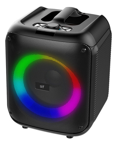 Bocina Inalámbrica Stf Kube Fest 26w Con Luz Led