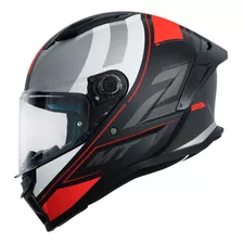 Capacete Moto Mt Stinger 2 Poun B5 Red Matte 