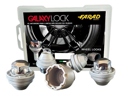 Galaxylock Funda Volante Tuercas De Seguridad 12 X 1.5 Hyund Foto 6