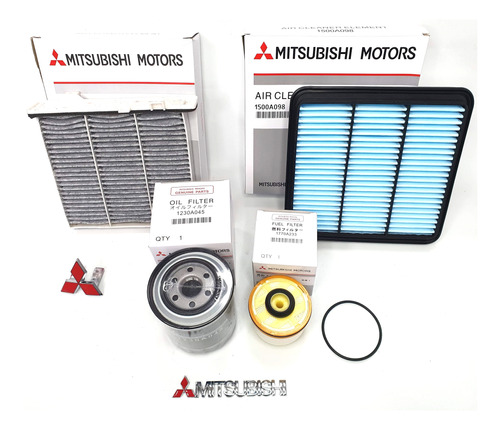 Kit Filtros Originales Mitsubishi L200 2012/2015 Foto 7