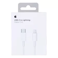 Cable iPhone Original Tipo C 1 Metros 11 12 13 Lightning