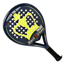 Paleta De Padel Black Crown Wolf