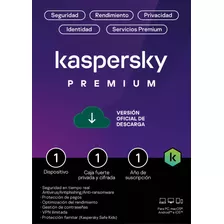 Kaspersky Premium 1 Dispositivo 1 Año