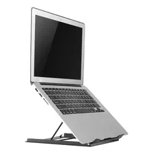Soporte Base Para Portatil Laptop En Acero Color Negro