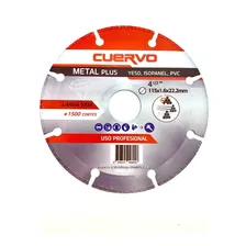 Disco Cuervo Para Metal 115 Mm (yeso,isopanel, Pvc)