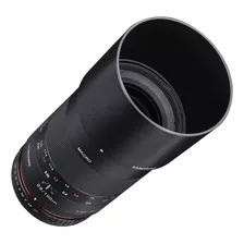 Lente Samyang 100mm F2.8 Ed Umc Para Olympus Y Panasonic ...