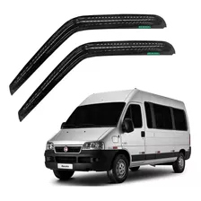 Calha Chuva Par Fumê Acrilico Em L Fiat Van Ducato Até 2016