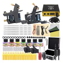 Kit Tatuaje Tattoo Tatuar Profesional 2 Maquina