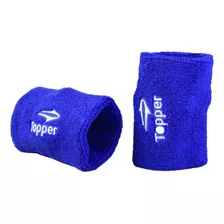 Muñequera Topper Corta Azul Talle Talle Unico