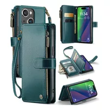 Caseme Funda Tipo Cartera Para Phone 15 Con Soporte Para T