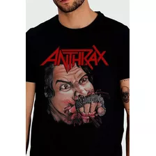 Camiseta Anthrax Of0095 Consulado Do Rock Oficial Banda