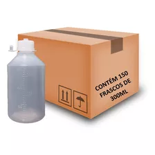 Frasco Para Nutrição Enteral 300ml - Kit Com 150 Unidades