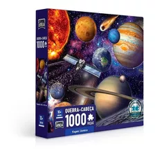 Quebra Cabeça Viagem Cósmica 1000 Peças Game Office Puzzle