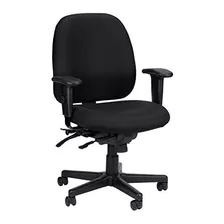 Silla Giratoria Eurotech Seating 4x4 Sl, Negro