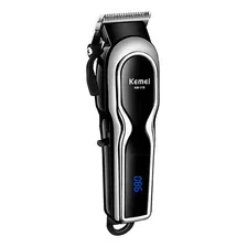 Cortador De Cabelo Kemei Km-119 Prata 110v/220v