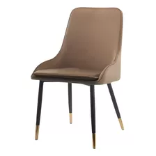 Silla De Comedor Elegante Tapizada Suri