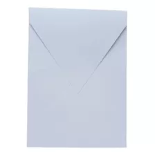 70 Envelope 240g Bico Vertical Convite Branco Liso 16x22cm