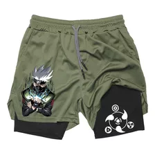 3d Impressão Digital Dupla Camada Praia Calças Mens Shorts//