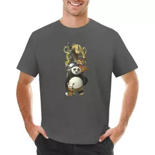 Camiseta Poo The Kung Fu Uma Camiseta De Roupas De Verão