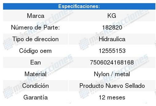 Polea Tensora Accesorios Kg Cadillac Dts 4.6l 06 A 11 Foto 2