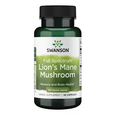 Lion Mane Mushroom 60 Cp Swanson