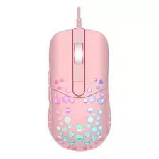 Mouse Gamer Led Rgb Óptico Ergonomico 3200 Dpi Alambrico Usb