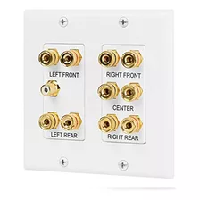 Fosmon Hd8006 Placa De Pared De 3 Grupos Para Sonido Envolve