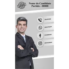 Santinho Digital Interativo - Eleições Eleição Eleitoral 4