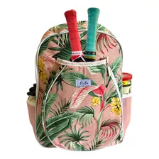 Raqueteira Beach Tennis Bolsa Bag C/ Porta Roupas E Bolinhas