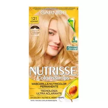 Kit Tinta Garnier Nutrisse Coloríssimos Mascarilla Nutricolor Permanente Tono 121 Azahar Para Cabello