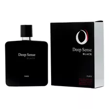 Eau De Parfum En Aerosol Deep Sense Black, 3.3 Onzas