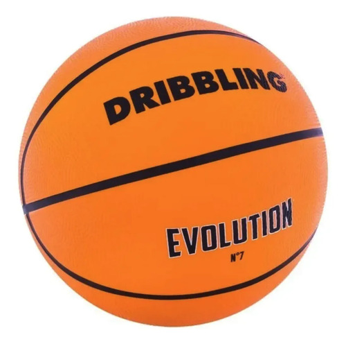 Pelota Basquet No 7 Dribbling Evolution Naranja