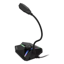 Microfono Usb Gamer Profesional Led Rgb Juegos G35 8198y