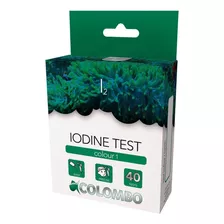 Colombo Teste Marine Iodine 40 Testes