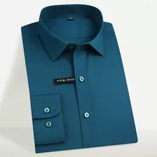 Camisa De Vestir Formal Para Hombre, Oficina De Negocios/rop