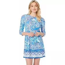 Vestido De Ofelia Lilly Pulitzer Para Mujer, Azul Costero Le