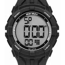 Relógio Masculino Mormaii Wave Chrono Alarm Digital Esporte Cor Da Correia Preto Cor Do Bisel Preto Cor Do Fundo Preto
