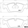 Balatas Disco  Delantera Para Bmw 318i   1993