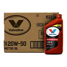 Valvoline High Mileage With Maxlife Technology Sae 20w-50 Ac