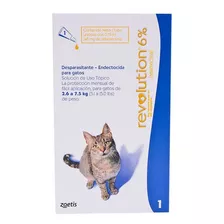 Antipulgas Para Gato Revolution Pipeta 2.6-7.5kilos