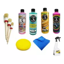 Kit Lavado De Auto+motor+acondicionador Toxic Shine 10pc