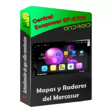 Actualización Gps Estereo Android Ecopower Ep-8700 Igo 