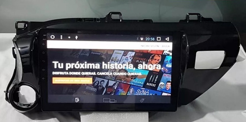 Estereo Toyota Hilux 2016-2020 Android Gps Wifi Touch Radio Foto 4