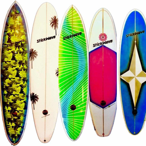 Tabla De Surf Funboard 7,4 A 7,8  Nuevas Stickwave Factory