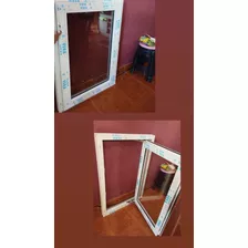 Ventiluz 1,10 De Largo X 76 De Ancho Doble Vidrio Marca Veka