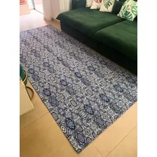 Tapete Antiderrapante Sala Ou Quarto Vintage 1,32m X 2,00m