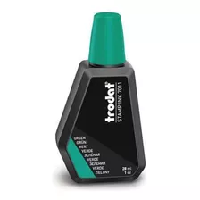 Tinta Verde Trodat 28ml Para Carimbo