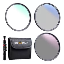 K&f Concept Filtro De Lente Uv/cpl/nd De 67 Mm Kit (3 Piezas