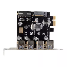 4 Puertos Pci-e A Usb 3.0 Hub Pci Express Expansion Card Ada