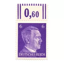 Alemania Tercer Reich Estampilla De 1941 6 Reichspfennig